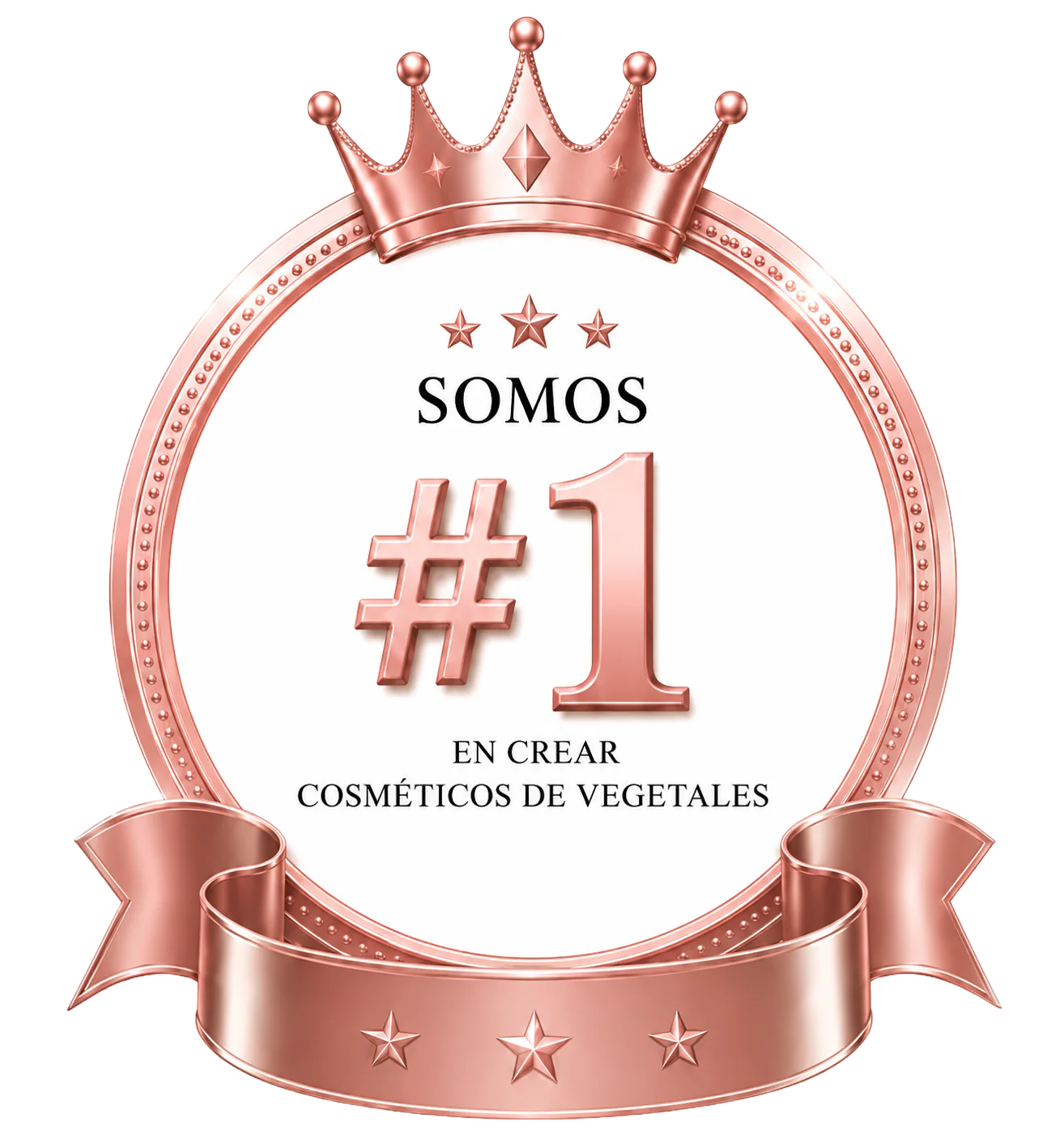 Somos número uno en crear cosméticos de vegetales